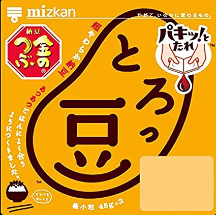 Toro Mame Natto (Fermented Soy Bean) / とろっ豆 3pcs 135g - Konbiniya Japan Centre