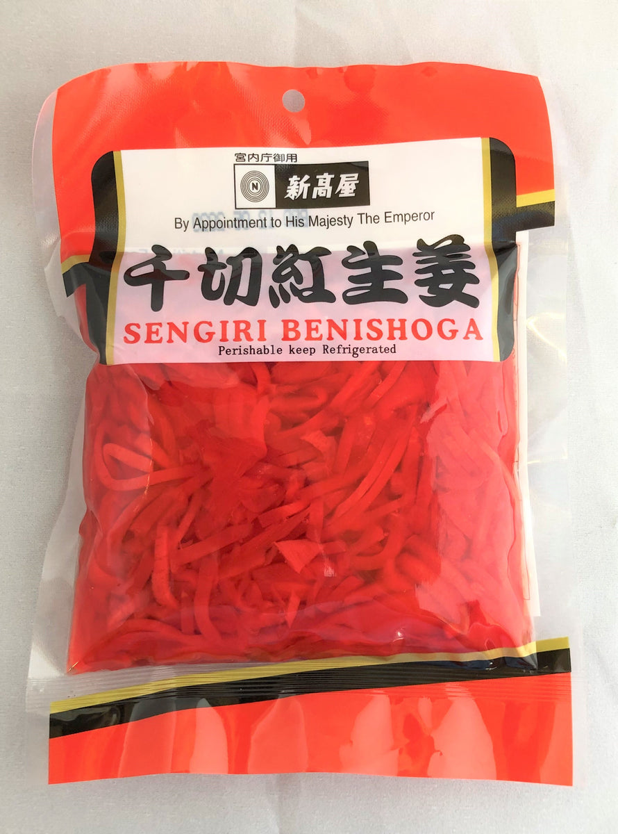 Shredded Red Ginger / 千切り紅生姜175g | Konbiniya Japan Centre