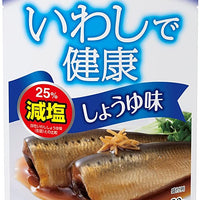 Hagoromo Sardines for Health with Soy  sauce flavored / ハゴロモ いわしで健康 しょうゆ味 90g - Konbiniya Japan Centre
