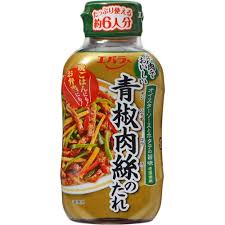 Ebara Seasoning Sauce (Green Pepper Meat Thread) / 青椒肉絲のたれ 230g - Konbiniya Japan Centre