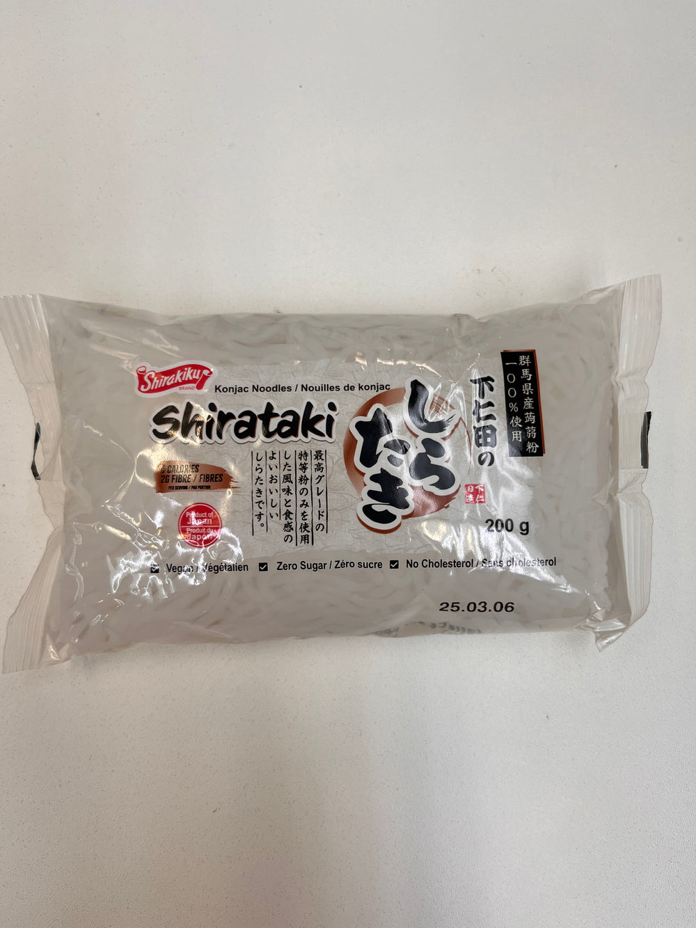 Shimonita Shirataki Noodles White / 下仁田しらたき 白 200g