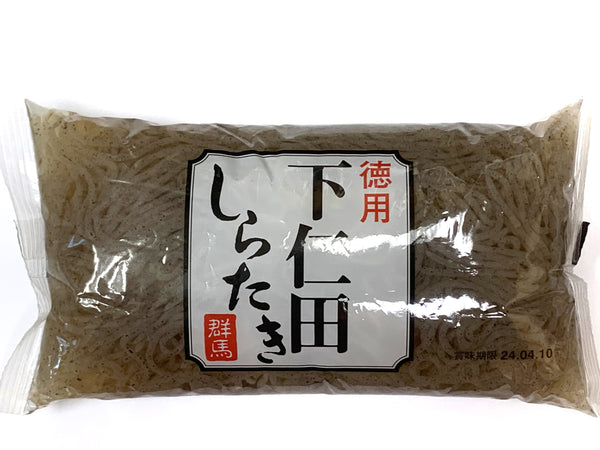 Shimonita Shirataki Noodles Black / 下仁田しらたき 黒 400g - Konbiniya Japan Centre