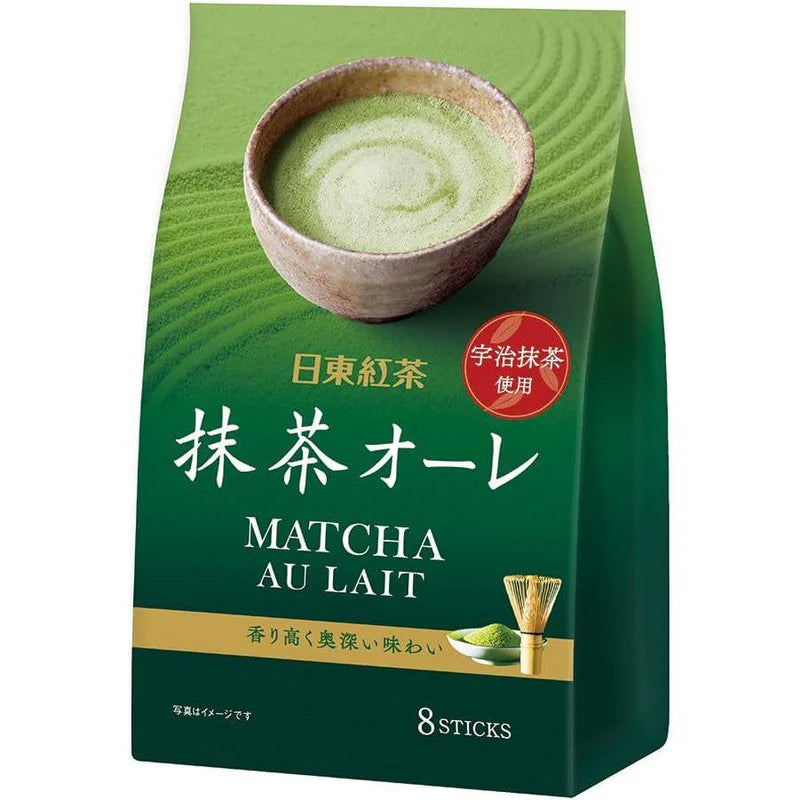 Nitto Matcha Au Lait 10 sticks 抹茶オーレ | Konbiniya Japan