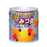Mitsumame Fruits mix with Agar Jelly/  朝からフルーツみつ豆 - Konbiniya Japan Centre