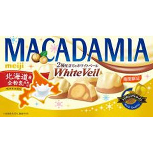 Meiji Macadamia Chocolate White Veil / ﾏｶﾀﾞﾐｱﾁｮｺﾚｰﾄ ﾎﾜｲﾄﾍﾞｰﾙ 63g