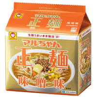 Maruchan Seimen Miso 5p / ﾏﾙちゃん 生麺 味噌味 5P