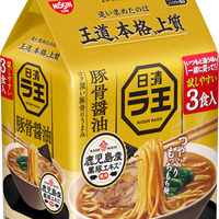 Nissin Gokuraku Raoh Shoyu Tonkotsu Noodle / 日清 極楽ラ王 豚骨醤油 3P