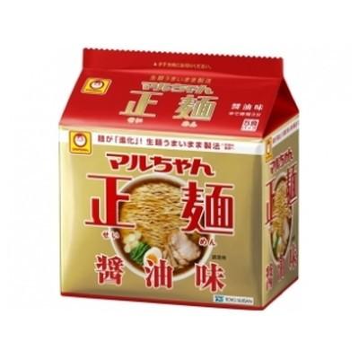 Maruchan Seimen Shoyu 5p / ﾏﾙちゃん 生麺 醤油味 5P