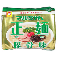 Maruchan Seimen Tonkotsu 5p / ﾏﾙちゃん 生麺 豚骨味 5P