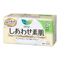 Laurier Shiawase Suhada Sanitary Napkins (with wings)22.5cm/ しあわせ素肌 羽あり20sheets - Konbiniya Japan Centre