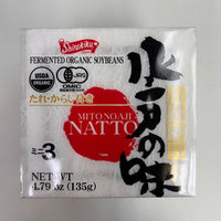 Organic Mito Natto (Fermented Soy Bean) / 有機納豆 水戸の味 3pcs 135g