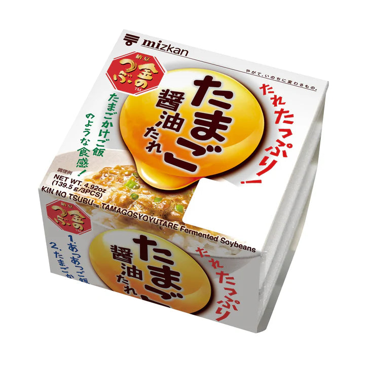 Kin No Tsubu Tamago Shoyu Tare (Fermented Soy Bean) / 金のつぶ たまご醤油たれ3pcs 139.5g