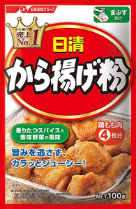 Nisshin Seifun Seasoning powder for Karaage / から揚げ粉 100g - Konbiniya Japan Centre