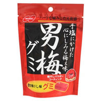 Otoko Ume (Sour Plum) Gummy Candy  /  男梅グミ 38g - Konbiniya Japan Centre