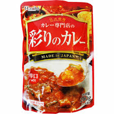 Hachi Ready to Eat Curry Sauce (Hot) / Hachi 彩りのカレー(辛口) レトルト 200g - Konbiniya Japan Centre