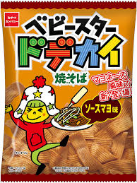 Baby Star Dodekai Yakisoba Sauce Mayo Flavour / ベビースター ドデカイ 焼きそば ソースマヨ味 73g - Konbiniya Japan Centre