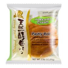 Natural yeast bread (Hokkaido cream ) / 天然酵母パン (北海道クリーム) 80g - Konbiniya Japan Centre