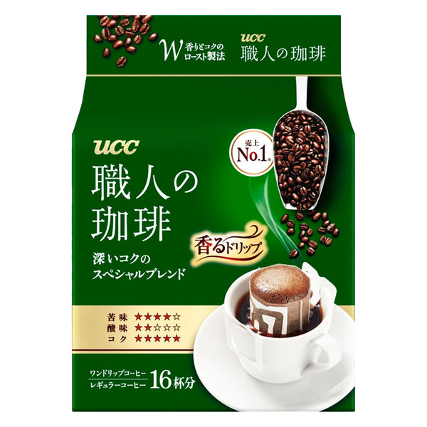 Drip Coffee / 職人の珈琲 ドリップコーヒースペシャルブレンド 16 p - Konbiniya Japan Centre