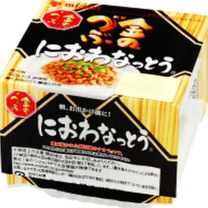 Mizkan Kin-no-Tsubu (Less Flavor) Natto (Fermented Soy Bean) / 金のつぶ におわなっとう 3pcs 135g - Konbiniya Japan Centre