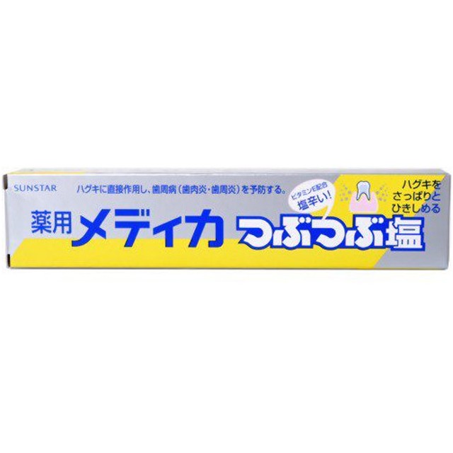 Medica Crystal Salt Tooth Paste / 薬用メディカつぶつぶ塩 170g - Konbiniya Japan Centre