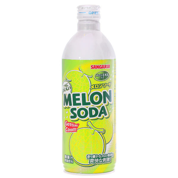 Sangaria Melon Soda / メロンソーダ 500ml - Konbiniya Japan Centre