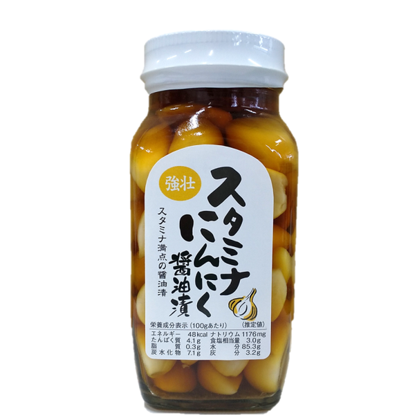 Roasted Garlic in Soy sauce / スタミナにんにく醤油漬 280g - Konbiniya Japan Centre
