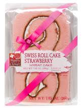 Swiss Roll Cake Strawberry /いちごロールケーキ - Konbiniya Japan Centre