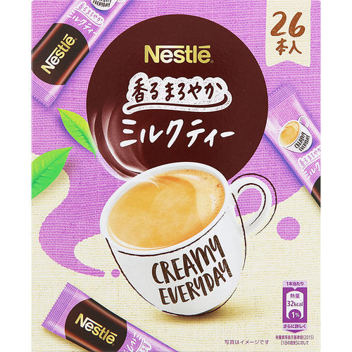 Nestle Instant Milk Tea sticks / ミルクティースティックス 26 sticks - Konbiniya Japan Centre
