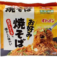 Itomen  Okonomi Yakisoba 5pack / お好み 焼きそば 香ばしソース味　5食 - Konbiniya Japan Centre