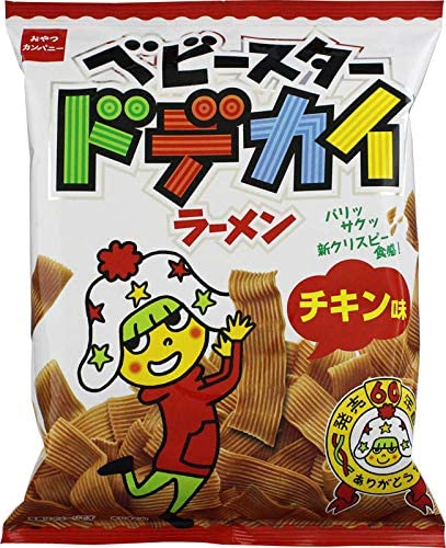 Baby Star Dodekai Chicken Ramen Flavour / ベビースター ドデカイ ラーメン チキン 74g - Konbiniya Japan Centre