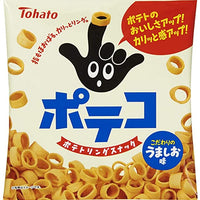 Tohato Poteko Umashio Taste / ポテコ うましお味 78g - Konbiniya Japan Centre