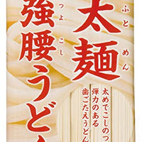 Dried Udon Thick Noodle / 太麺強腰うどん 600g - Konbiniya Japan Centre