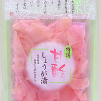 Marui Foods Sweetened Vinegar Pickled Ginger / 甘酢しょうが漬 50g - Konbiniya Japan Centre