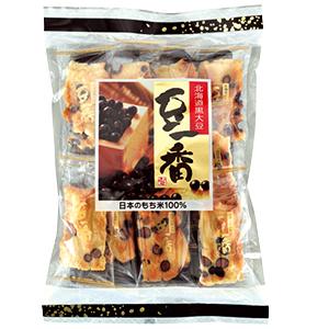 Rice Cracker with Black Soy Bean "Mame Ichiban" / 豆一番 108g - Konbiniya Japan Centre