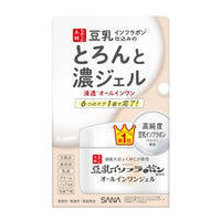 Nameraka Honpo Soy Milk Moisturizing Cream / なめらか本舗 豆乳イソフラボン オールインワンジェル 100g - Konbiniya Japan Centre