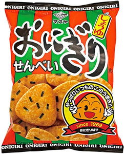 Onigiri Rice Cracker /  おにぎりせんべい 108g - Konbiniya Japan Centre