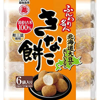Rice Cracker Soy Bean Powder Mochi / ふんわり名人 きなこ餅 6 bags 75g - Konbiniya Japan Centre