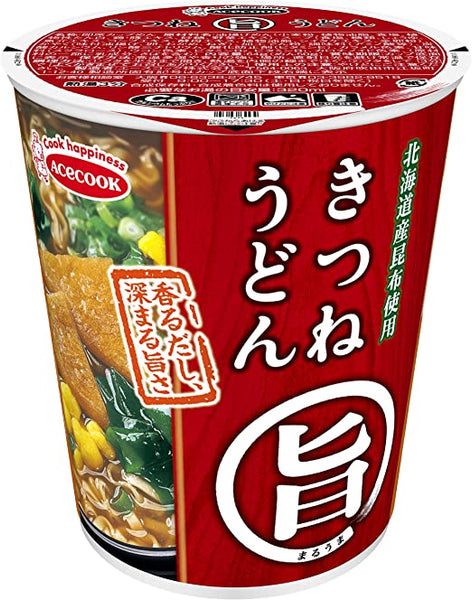 Acecook Cup Kitsune Udon Noodles  / きつねうどん - Konbiniya Japan Centre