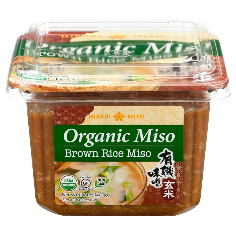 Hikari Organic Miso Brown Rice / 有機味噌 玄米 400g - Konbiniya Japan Centre