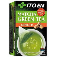 Matcha Green Tea Ginger / 抹茶入り緑茶ジンジャー  20 bags - Konbiniya Japan Centre
