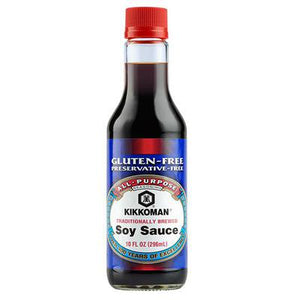 Kikkoman Soy Sauce (Gluten Free) Kikkoman/ しょうゆ グルテンフリー 296ml - Konbiniya Japan Centre