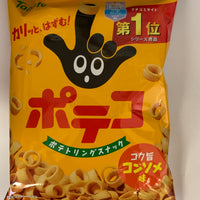 Tohato Poteko consomme Taste / ポテコ コンソメ味 66g - Konbiniya Japan Centre