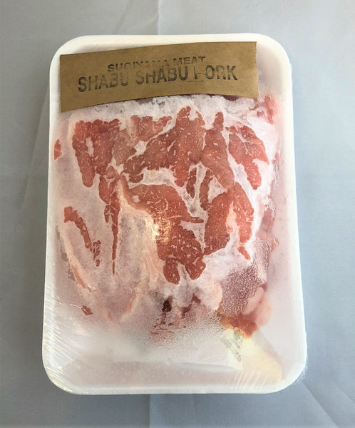 Shabushabu Pork / しゃぶしゃぶ豚肉 1LB / 454g (Frozen) - Konbiniya Japan Centre