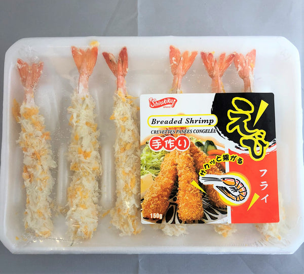 Breaded Shrimp / エビフライ 6pcs 150g Frozen - Konbiniya Japan Centre