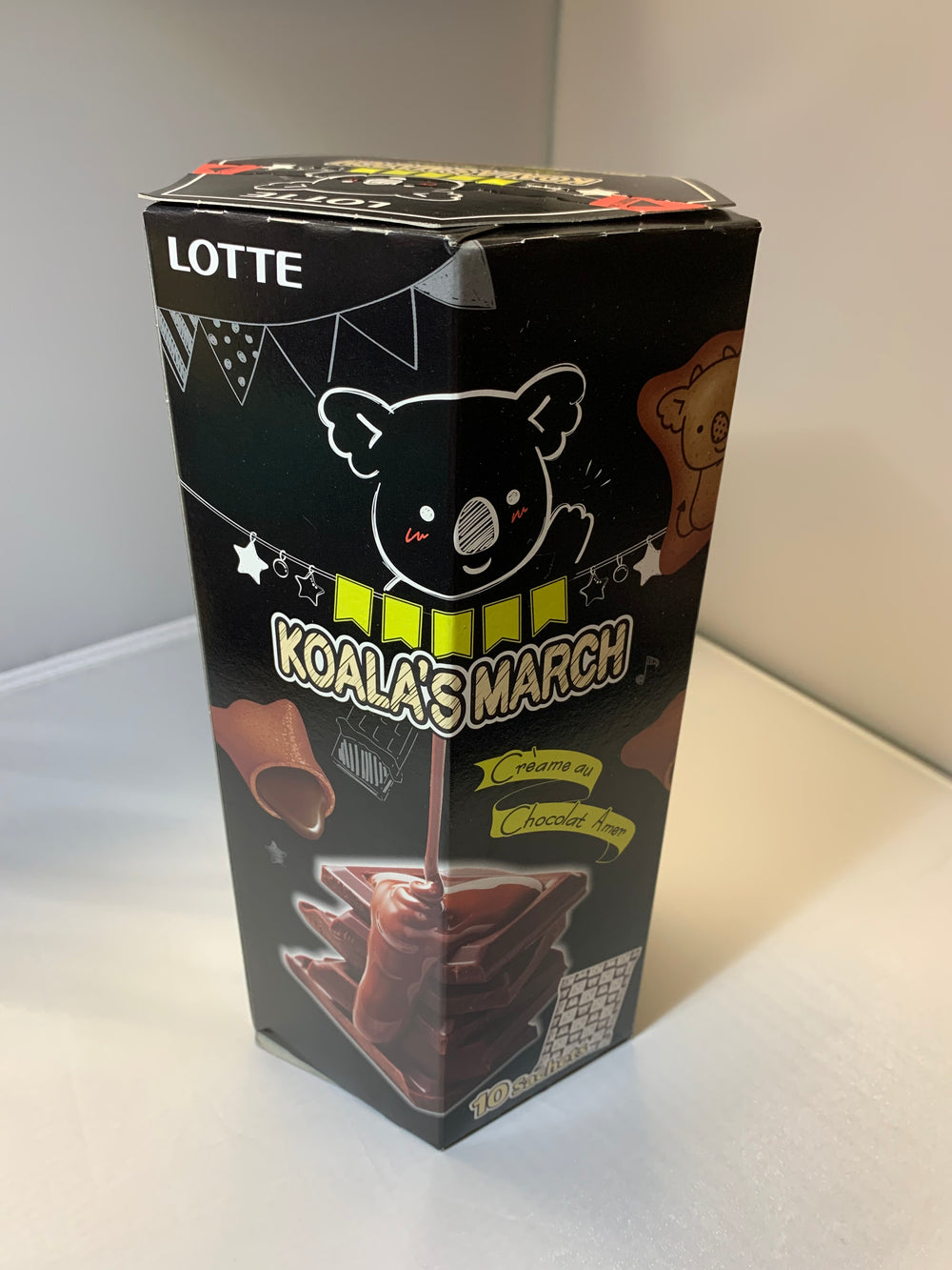 Koala's March Bitter Chocolate family Pack/ コアラのマーチ ビター チョコレート  ファミリーパック 195g 10 pack - Konbiniya Japan Centre