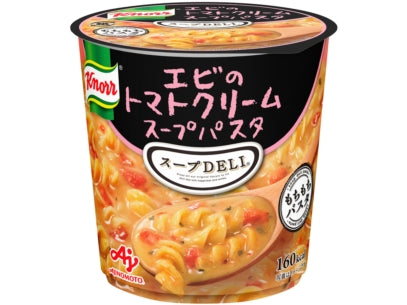 Knorr Shrimp Tomato Cream Soup Pasta  / エビのトマトクリームスープパスタ　　 - Konbiniya Japan Centre