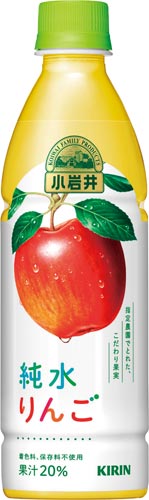 Koiwai Junsui Apple Juice / 小岩井 純水りんご 430ml - Konbiniya Japan Centre