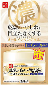 Nameraka Honpo Soy Milk Moisturizing Cream (Anti Aging) / なめらか本舗 豆乳イソフラボン オールインワンジェル (アンチエイジング) 100g - Konbiniya Japan Centre