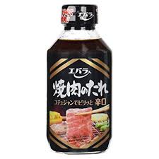 Ebara BBQ Sauce (Spicy) / 焼き肉のたれ 辛口 300g - Konbiniya Japan Centre