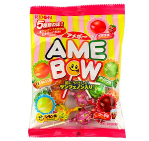 RIBON AMEBOW Candy (Lolipop)  / アメボー 120g - Konbiniya Japan Centre